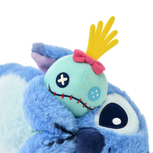 スティッチ＆スクランプ 筆箱・ペンケース ぬいぐるみ風 Disney Stitch Day Collection 3,000円