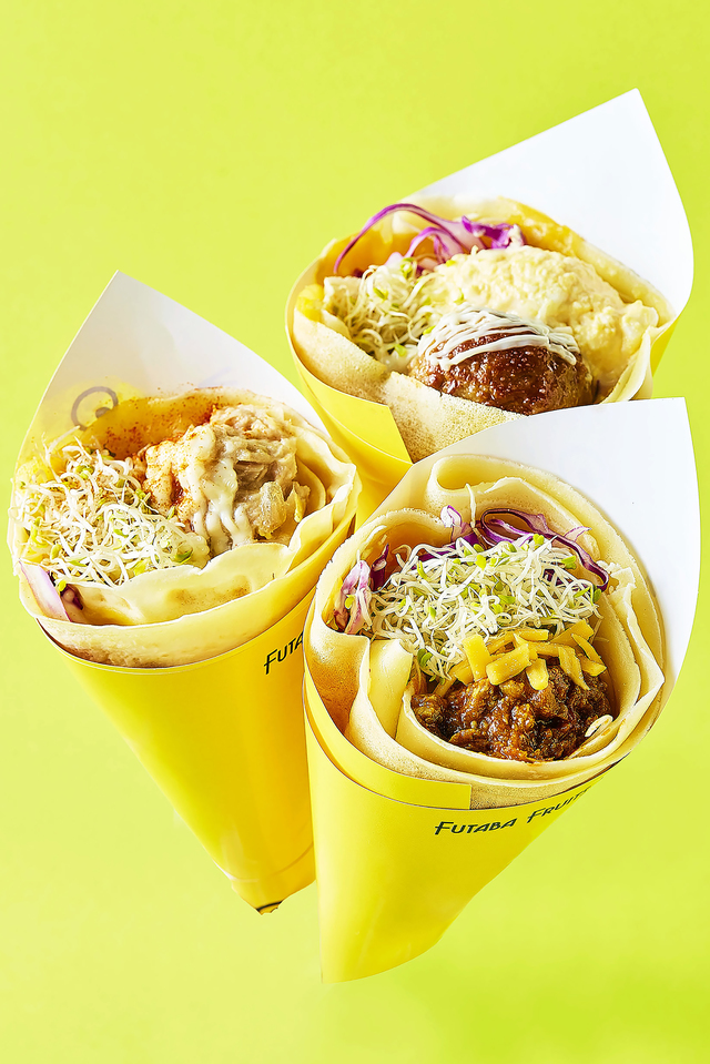 「フタバフルーツパーラー」クレープ