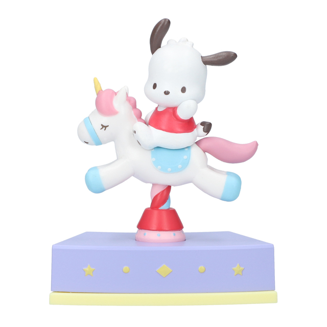 【ポチャッコ】Shaky! サンリオキャラクターズ メリーゴーランド -PURPLE-（全5種）