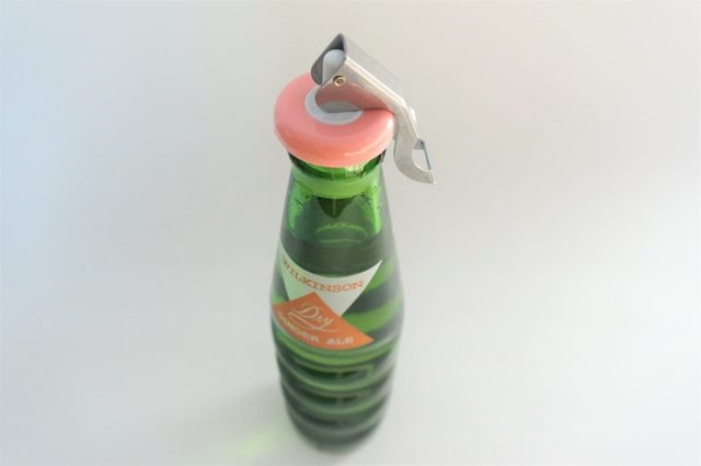 ボトル キャップをしめたところ