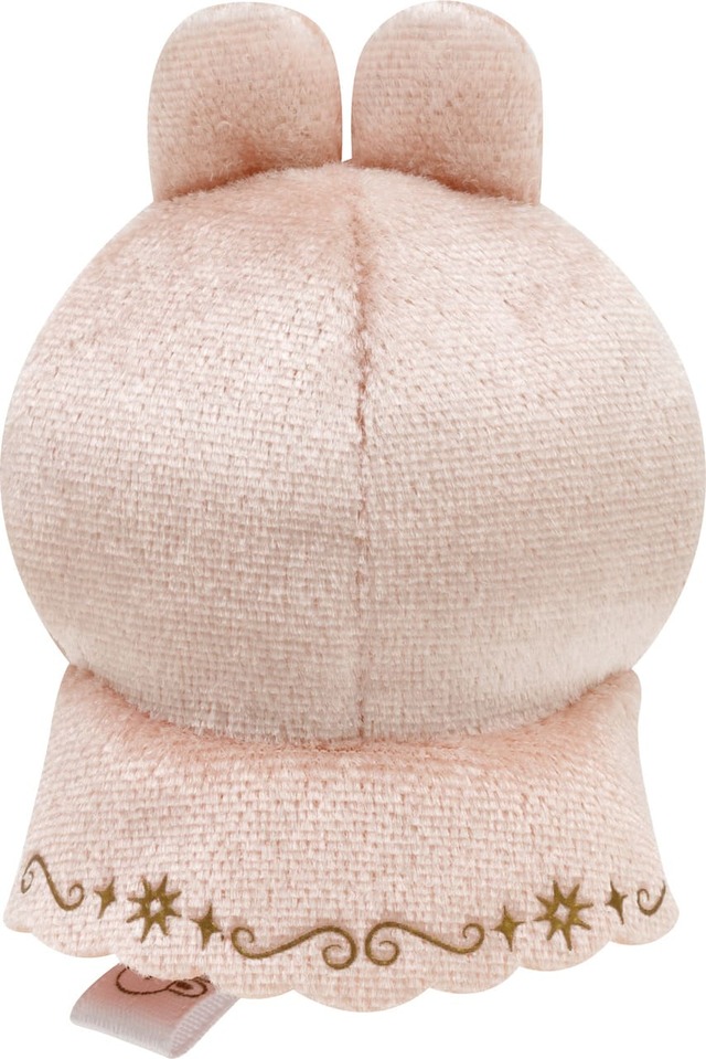 【すみっコぐらし】「てのりぬいぐるみ（ペア）」みならいこうさぎ（ピンク）BACK