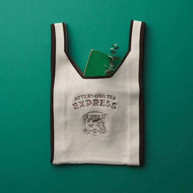 【Afternoon Tea LIVING】ニットマルシェバッグ ¥4,400