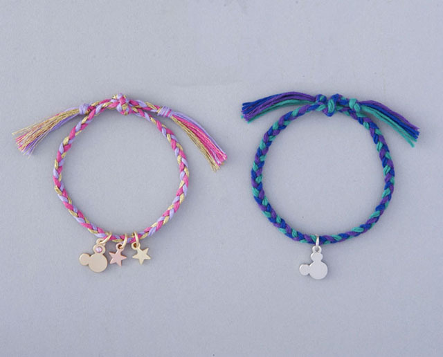 ペアブレスレット（¥2,000）／TDL・TDS共通「ディズニー七夕デイズ」スペシャルグッズ ※2015年6月24日(水)発売