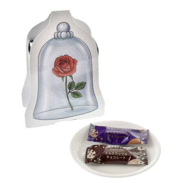 【GODIVA】美女と野獣 チョコレート G クリスピーショコラ アソートメント Disney Valentine 2025 900円