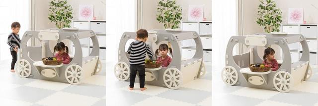 ニトリ「やわらか素材・ふわふわキッズシリーズ」ふわふわキッズ：馬車