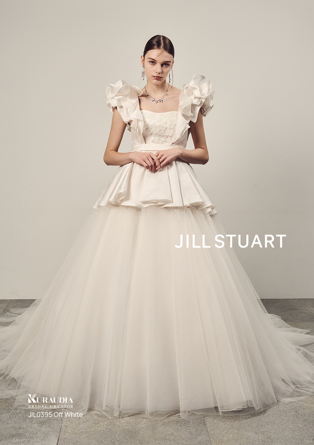 ジルスチュアート 新作ウェディングドレス JIL-0395_OffWhite