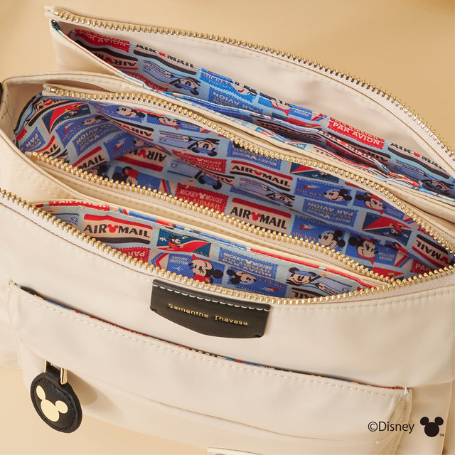 ショルダーバッグ 30,800円｜Samantha Thavasa /DISNEY DREAM TRAVELコレクション「ミッキー＆ミニー」