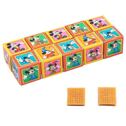 キャラメル 800円｜内容量：ミルク20個（2個入り×10箱）｜東京ディズニーリゾート40周年“ドリームゴーラウンド”「MEMORY-GO-ROUND」グッズ｜発売日：2023年6月13日（月）｜販売店舗：東京ディズニーランド「グランドエンポーリアム」、東京ディズニーシー「エンポーリオ」