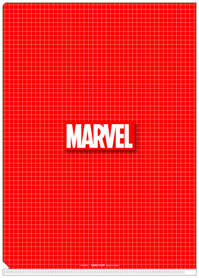 MARVEL 3D クリアファイル 580円