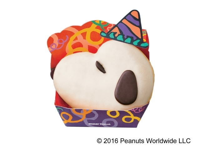 スヌーピードーナツ ホワイトチョコ（183円）