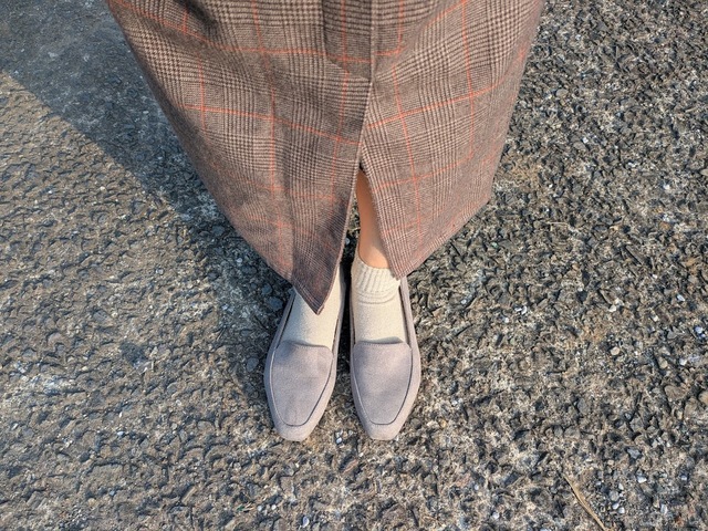 【GLOBAL WORK　らくっション踏めるバブーシュ】一日歩き回っても靴擦れや痛みを感じることなく快適でした！