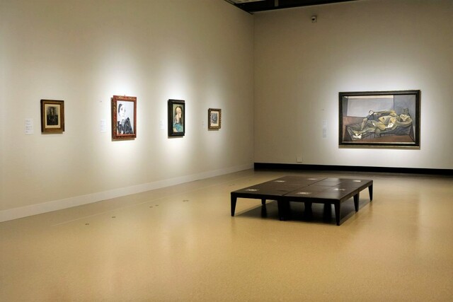 4章「両大戦間のピカソ──女性のイメージ」　展示風景