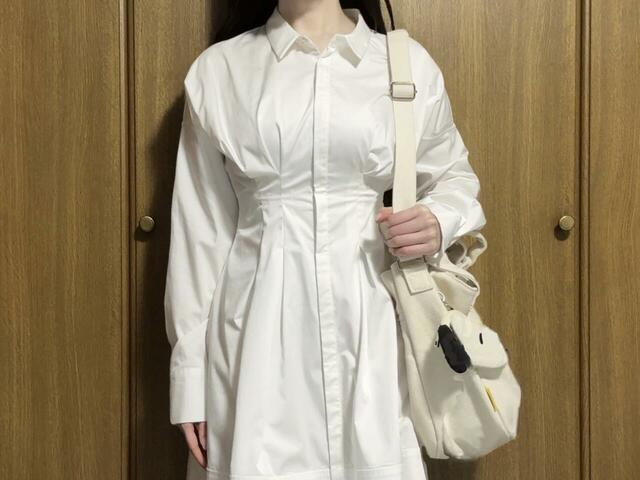 身長155cmの筆者が、肩がけで持ってみました