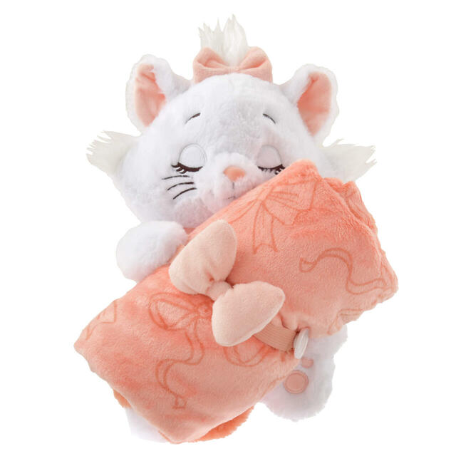 マリー おしゃれキャット ブランケット リボン柄 ぬいぐるみ付き Blanket 4,600円