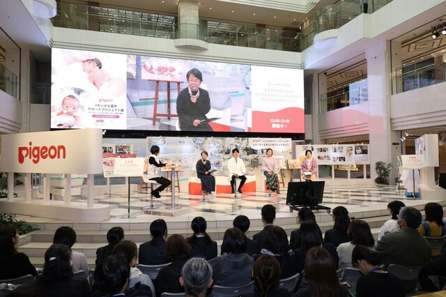 「世界早産デー」に行われた「#ちいさな産声サポートプロジェクト展」の様子