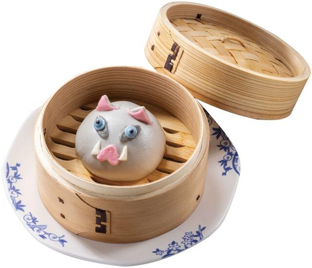 「伊之助の猪突猛進肉まん」<499円(税込549円)>【ガスト・バーミヤン・ジョナサン×鬼滅の刃キャンペーン開催】