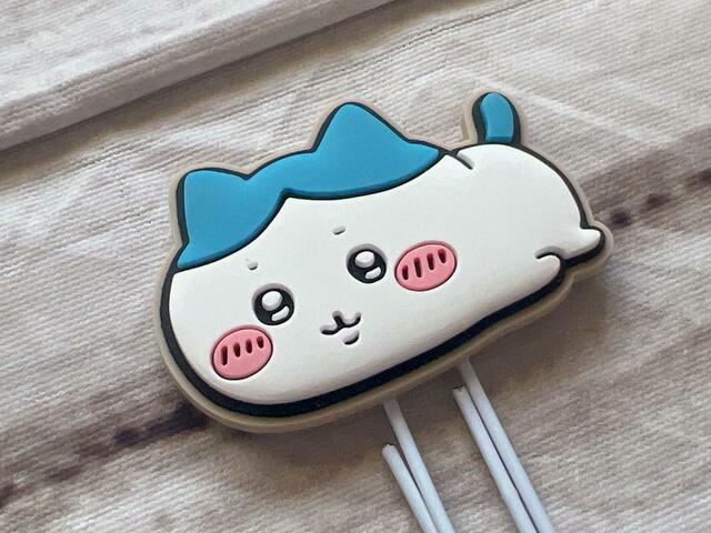 ラバーの縁はベージュ