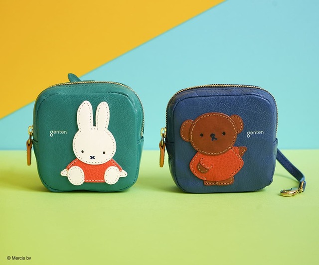 【ミッフィー「ミッフィーポーチ」各19,800円】とってもかわいいポーチ2種類が登場