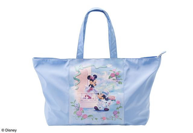 ミッキーマウス＆ミニーマウス/折りたたみトラベルバッグ 2,750円｜Disney SWEETS COLLECTION by 東京ばな奈