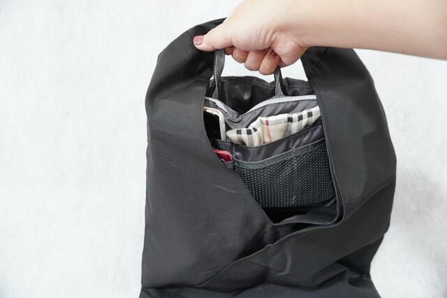 バッグインバッグとの併用がおすすめ
