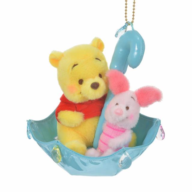 ぬいぐるみキーチェーン ＜プー＆ピグレット＞ 3300円