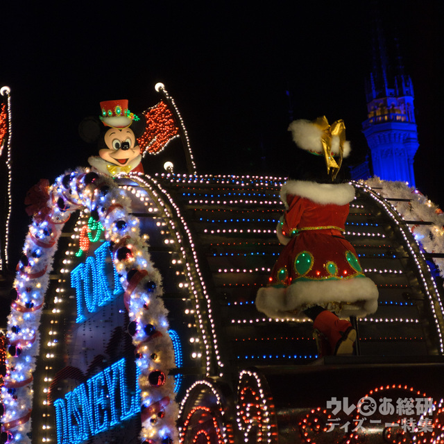 東京ディズニーランド・エレクトリカルパレード・ドリームライツ｜2017年「クリスマス・ファンタジー」