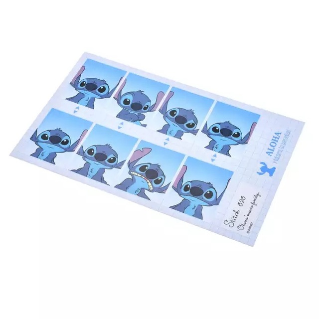 スティッチ シール・ステッカー 証明写真風 Sticker Collection 350円