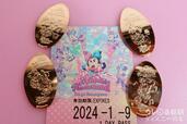 「ディズニー・パルパルーザ“ミニーのファンダーランド”」デザインのスーベニアメダル　ディズニーリゾートラインで作れる4種