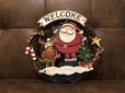 【AWESOME STORE】Straw リース Welcome Santa 980円（税込1,078円）