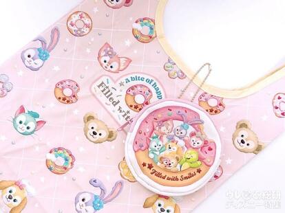 ディズニー】こんなに入るよ！激かわポーチ付き「ダッフィー最新エコ