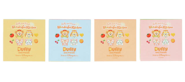 「ダッフィー＆フレンズ・ワンダフルキッチン」メモセット