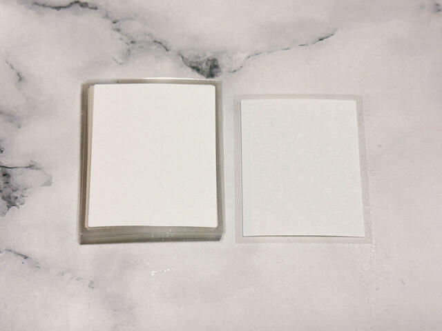 シールシートのサイズは（約）縦6×横5cm。50枚とたっぷり入っているのも◎