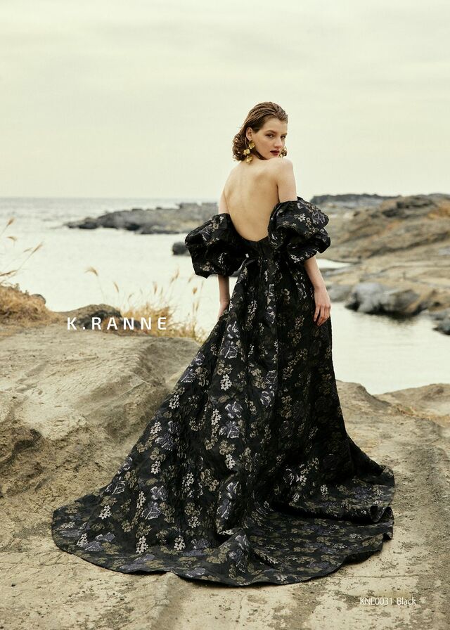 「K.RANNE-クランネ-」新作ウェディングドレス KNE0031_Black 