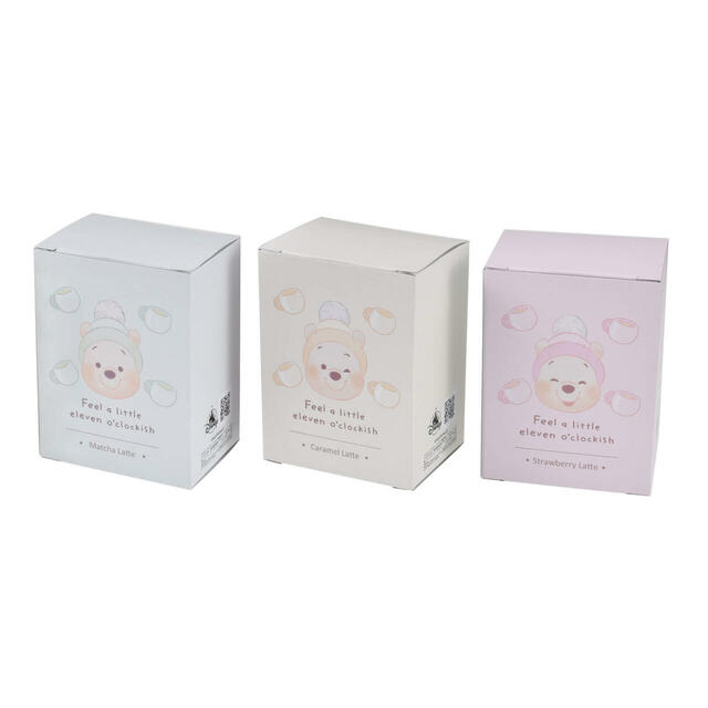 プーさん クランチチョコレート アソート フルーツラテカラー WHITE POOH 1,200円