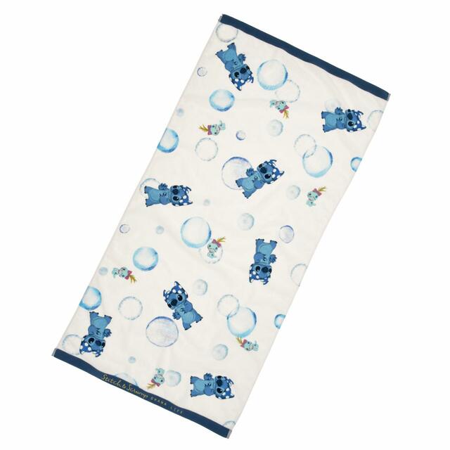スティッチ＆スクランプ バスタオル Disney Stitch＆Scramp OHANA LIFE 2,860円