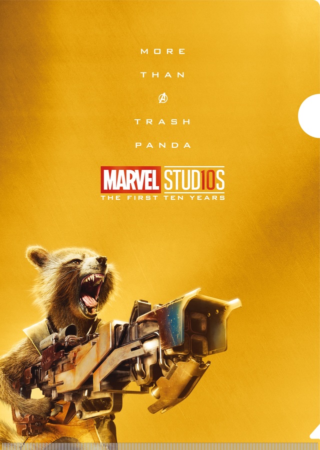 クリアファイルセットＩ（スター・ロード、ロケット、グルート、ガモーラ、ドラッグス）