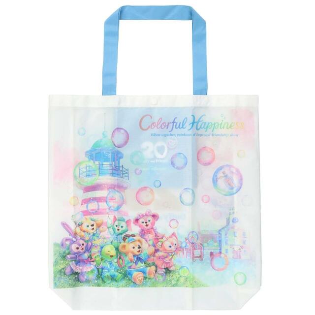 ショッピングバッグ 2,900円|東京ディズニーシー「ダッフィー&フレンズのハートフェルト・レターズ・オブ・フレンドシップ」グッズ|発売日:2025年1月8日(木)