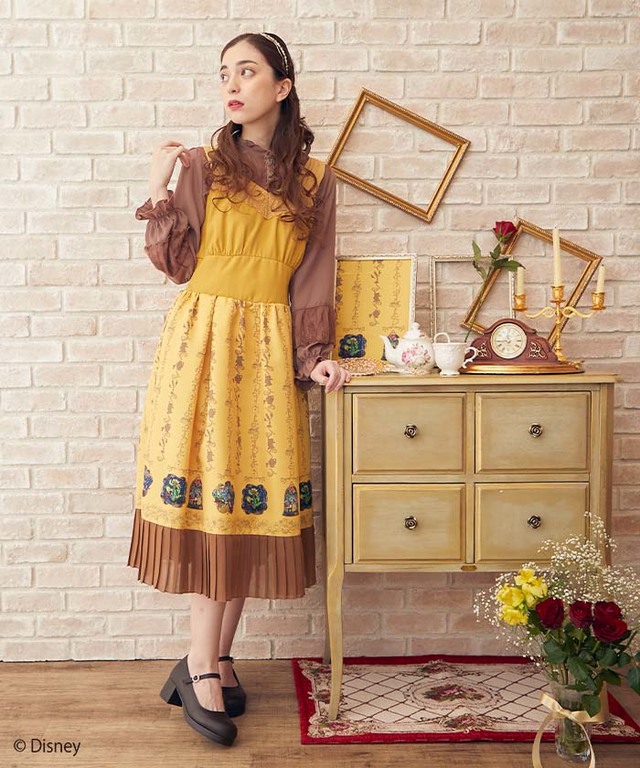 ベル／ワンピース ￥10,000 【axes femme】Disney collection「Ultimate Princess Celebration」