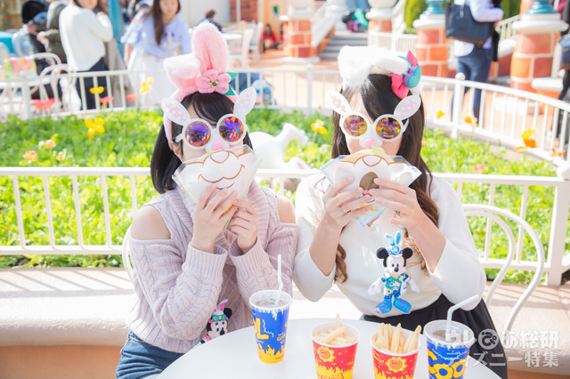 スペシャルセット 990円｜ヒューイ・デューイ・ルーイのグッドタイム・カフェ｜東京ディズニーランド「ディズニー・イースター」