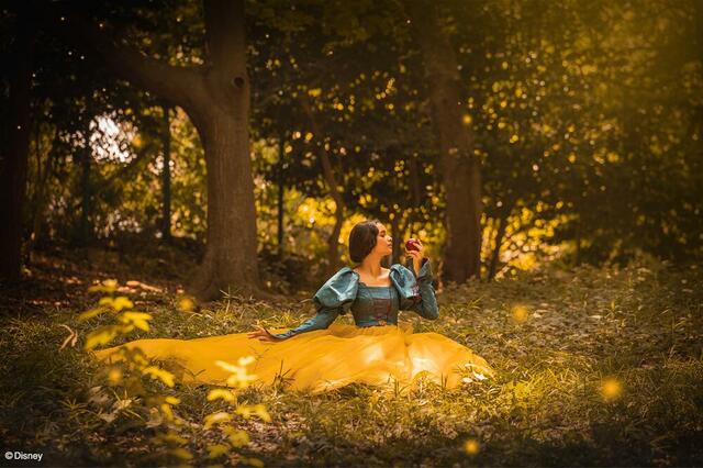 実写映画『白雪姫』スペシャルフォトプラン　撮影例｜クラウディア  　ウェディングドレス