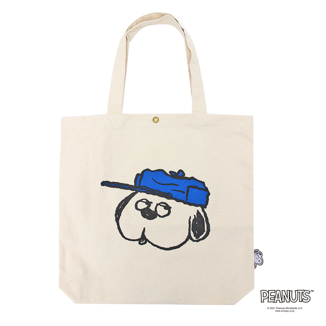 【スヌーピー】帆布トートバッグ オラフ