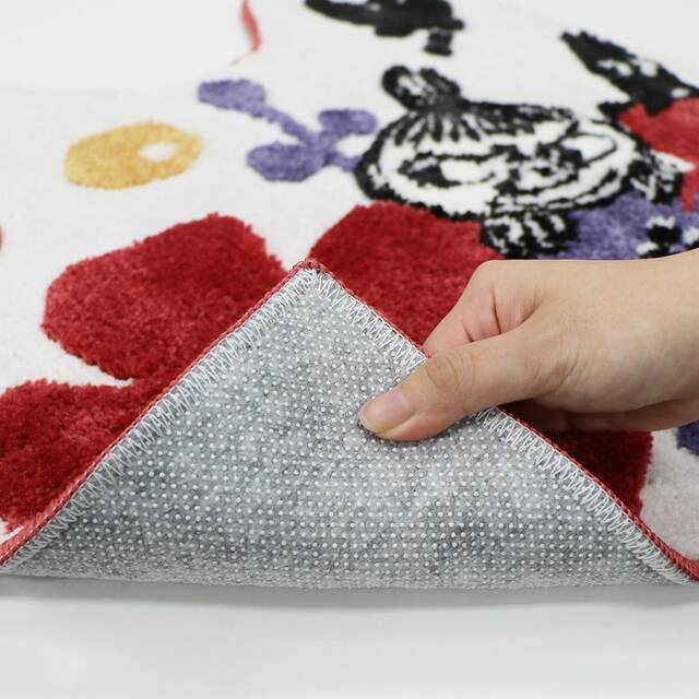 北欧調デザインのトイレマット・フタカバー「ムーミン」