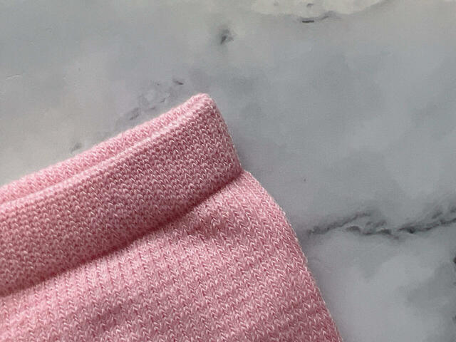 うさぎには珍しいピンク。仲良しのカラーより少し濃いめのカラーです