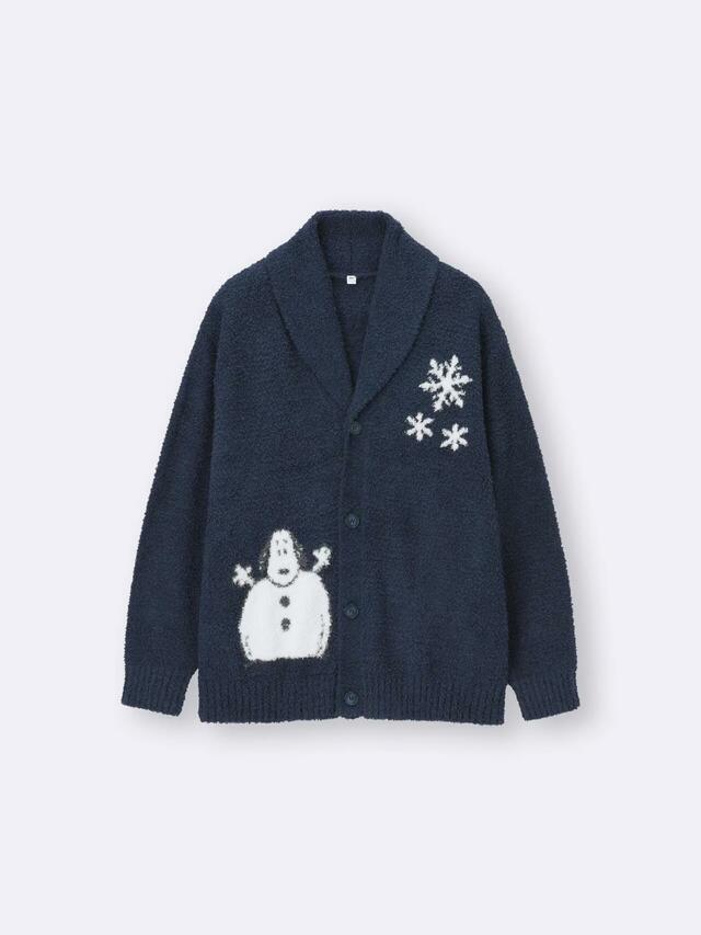 GU ラウンジカーディガン Peanuts ¥3,990