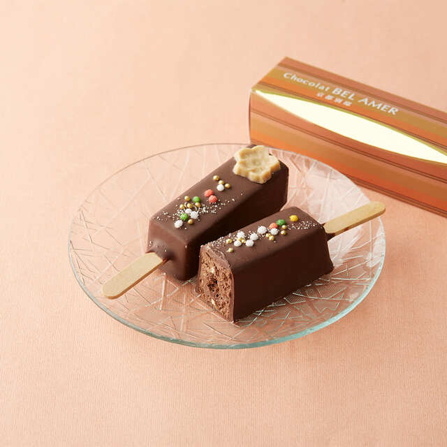 【ベルアメール 京都別邸 スティックショコラ各¥594】黒糖きなこ