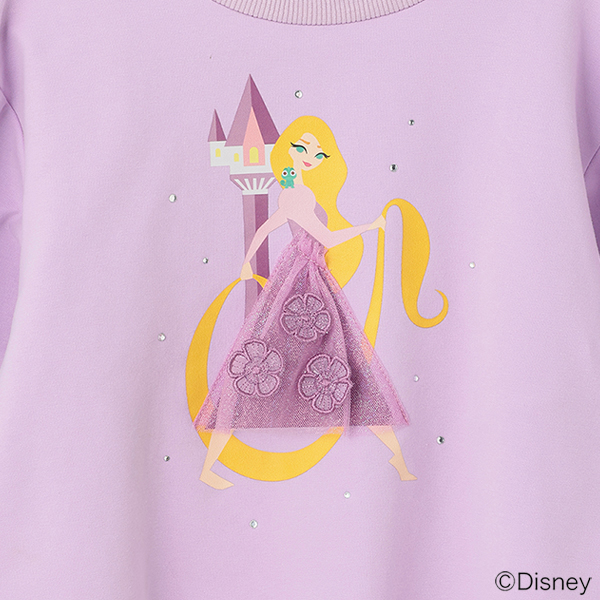 トレーナー ￥12,980｜ANNA SUI mini『塔の上のラプンツェル』