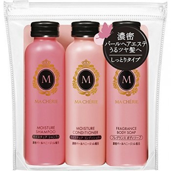 マシェリ トラベルセット (ボディソープ & シャンプー & コンディショナー 各50ml)