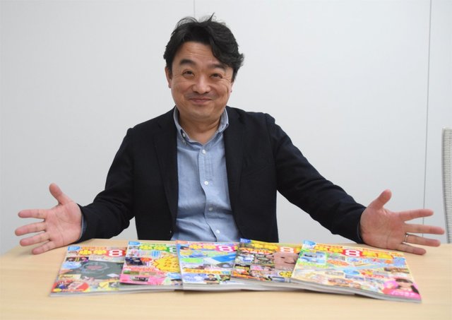 小学館 児童学習局 学習雑誌編集室『小学8年生』編集部の齋藤慎編集長。