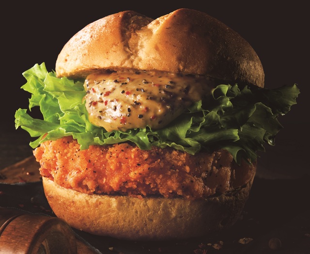 ブラックホットサンド