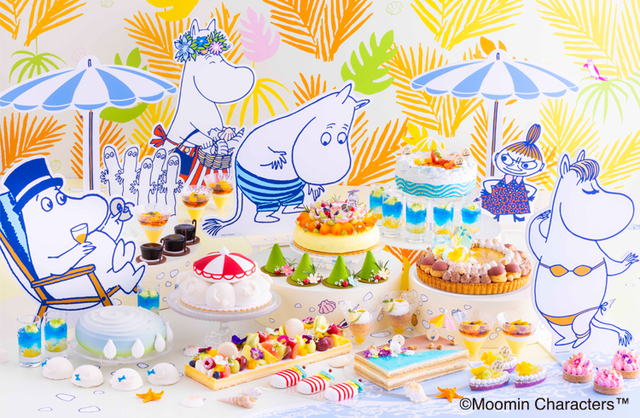「サマースイーツビュッフェ ～ムーミンのトロピカル・バカンス～」＜期間：2026年6月4日～8月30日＞【“ヒルトン大阪×ムーミン”のコラボスイーツがカムバック！「リトルミイのサマーアフタヌーンティー」も同時開催！】